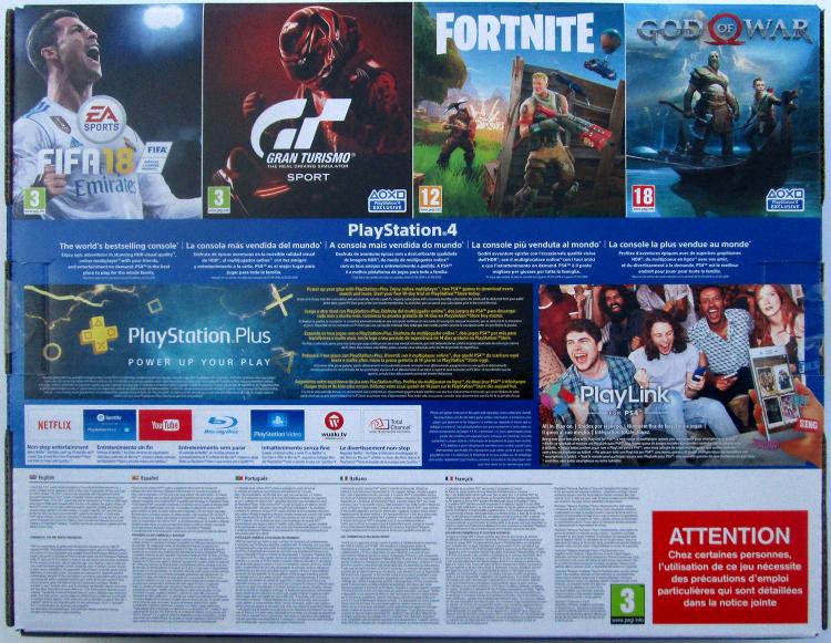 SONY CONSOLE PLAYSTATION 4 PS4 SLIM 500gGB D-CHASSIS NERO ITALIA GARANZIA 2 ANNI - Immagine 5