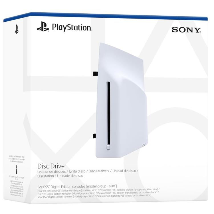 Sony Disc Driver Ps5 Uhd Blu-Ray Lettore Dvd Esterno Per Playstation 5 Slim - Immagine 1