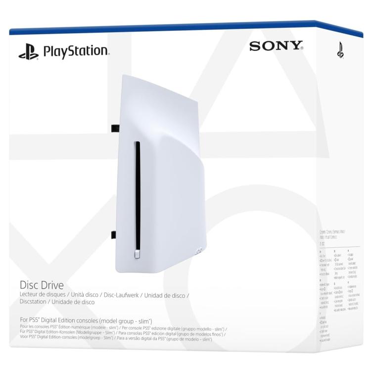 Sony Disc Driver Ps5 Uhd Blu-Ray Lettore Dvd Esterno Per Playstation 5 Slim - Immagine 3