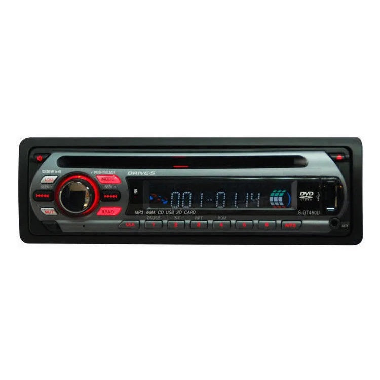 Stereo Auto Autoradio Lettore Cd Dvd Bt Sd Usb Aux 52Wx4 Frontalino Estraibile - Immagine 1