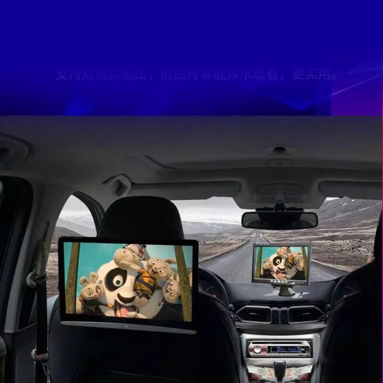 Stereo Auto Autoradio Lettore Cd Dvd Bt Sd Usb Aux 52Wx4 Frontalino Estraibile - Immagine 6