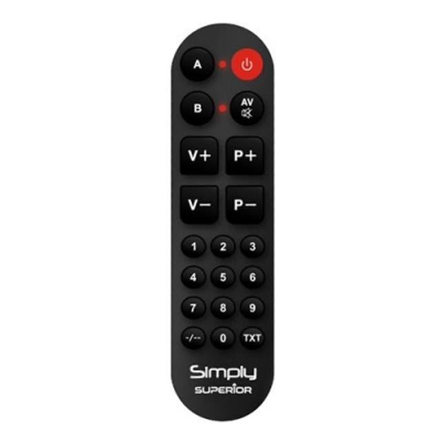 Telecomando Universale Big Button Per Anziani &ndash; Compatibile TV, Decoder, Soundbar