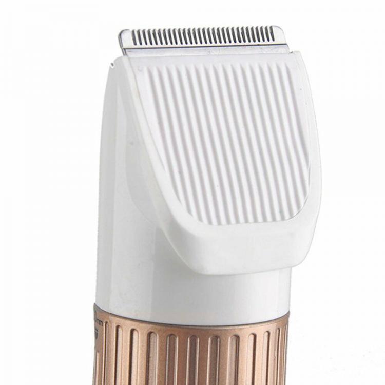 TAGLIACAPELLI RASOIO ELETTRICO CON BATTERIA RICARICABILE REGOLA BARBA PORTATILE - Immagine 6
