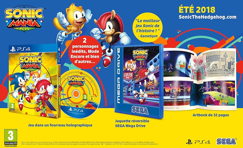 Sonic Mania Plus Nintendo Switch Italiano Videogioco Nuovo Eu Sigillato - Immagine 3