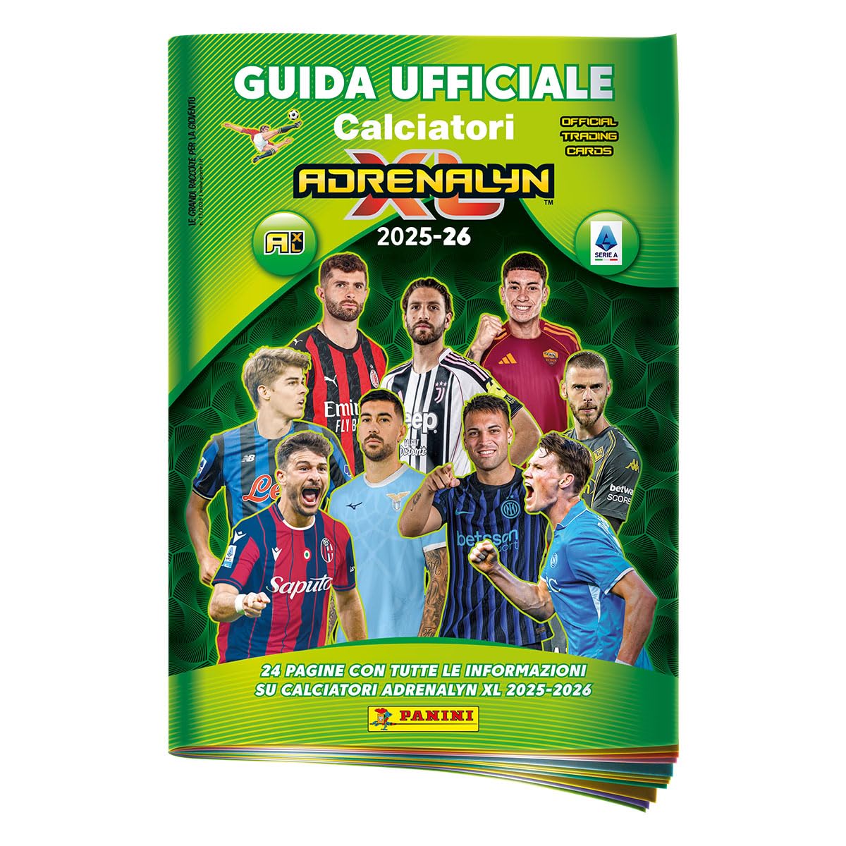 Panini Calciatori Adrenalyn XL Serie A 2025-2026 Starter Set Raccoglitore + 4 Buste - Immagine 4