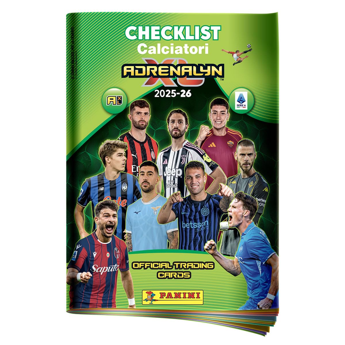 Panini Calciatori Adrenalyn XL Serie A 2025-2026 Starter Set Raccoglitore + 4 Buste - Immagine 5