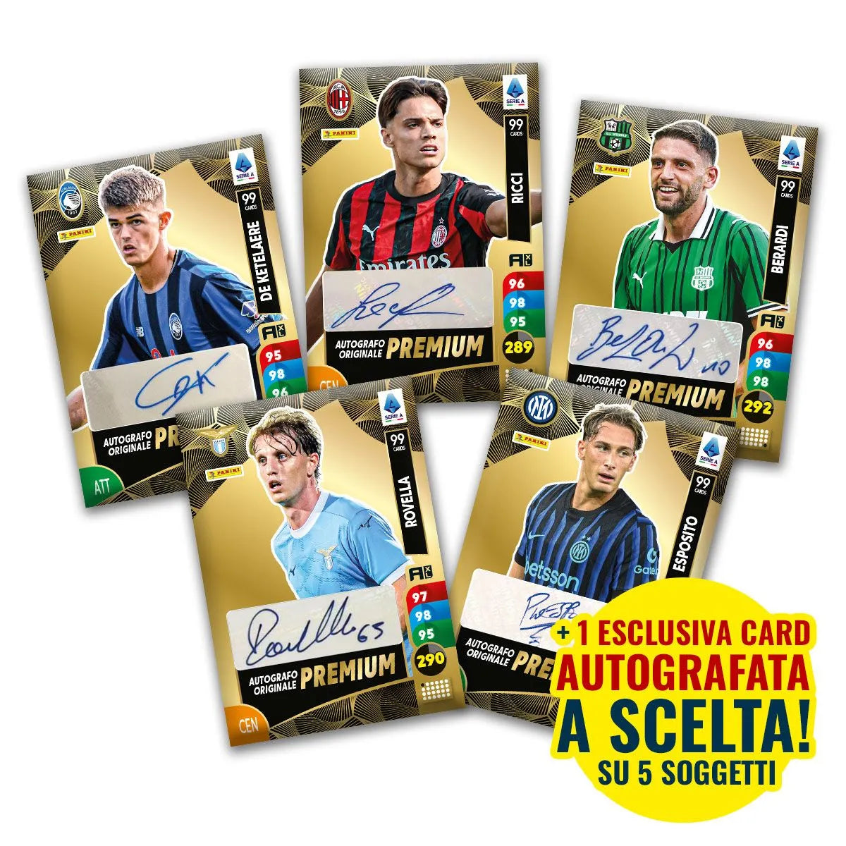 Panini Calciatori Adrenalyn XL Serie A 2025-2026 Starter Set Raccoglitore + 4 Buste - Immagine 6