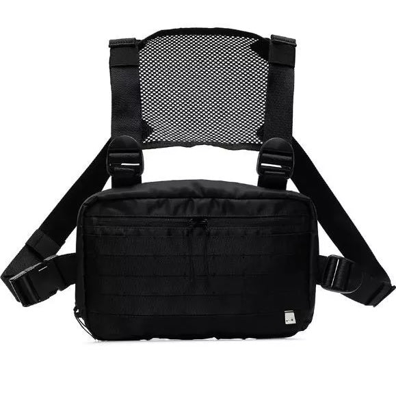 Marsupio Da Petto Uomo Multitasche Tracolla Regolabile Borsa Zaino