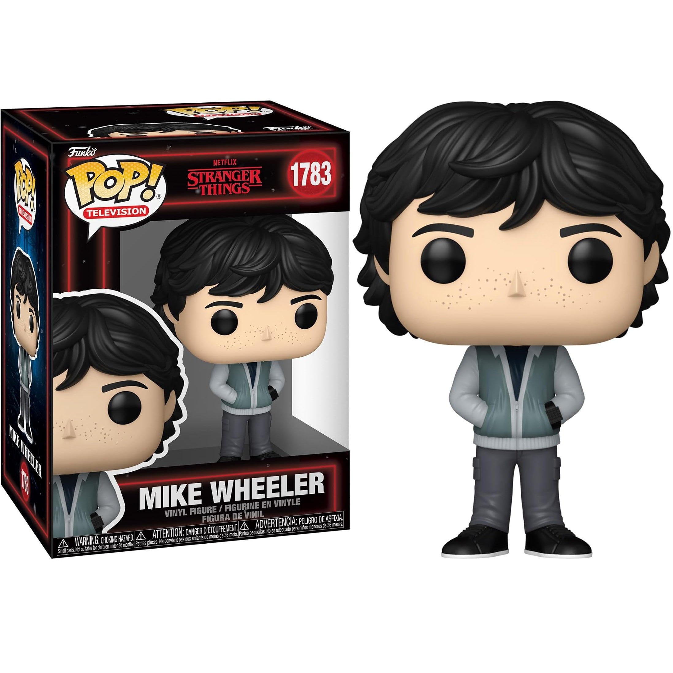 Funko Pop! Television Stranger Things S5 (1783) Mike Wheeler - Vinyl Figure 9cm - Immagine 1