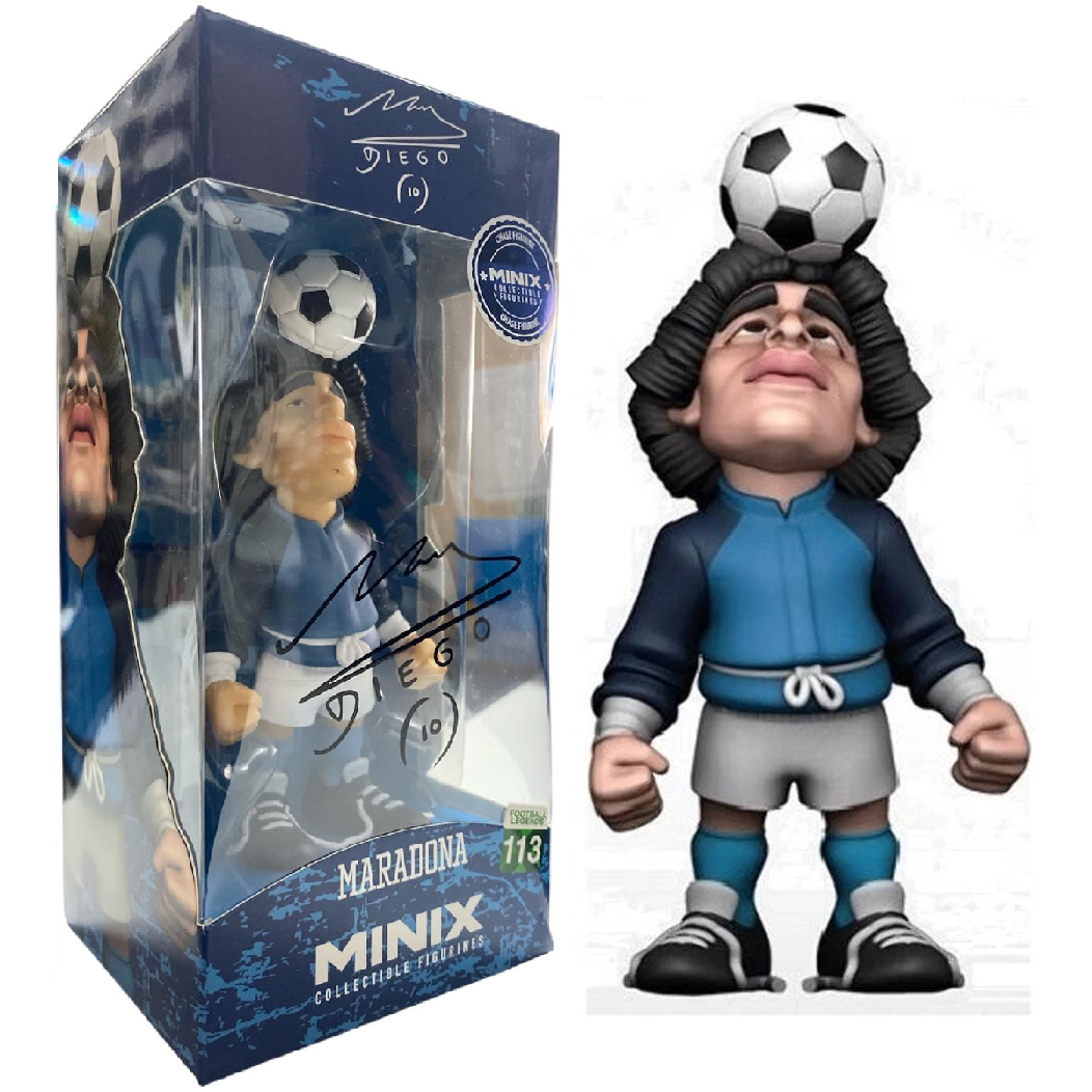 Minix: Maradona Riscaldamento Life is Life (Football Napoli 113) - Chase Edition - Immagine 1