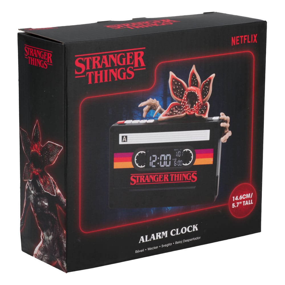 Paladone Sveglia Stranger Things Demogorgone Alarm clock VHS Tv Serie Netflix - Immagine 2