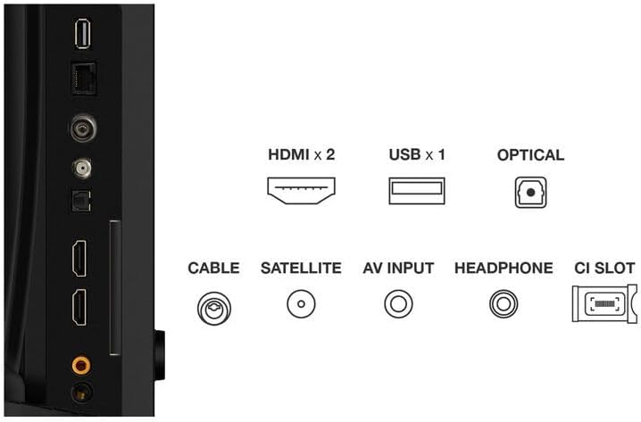 TCL 32" Smart TV QLED 32S59K FHD 60Hz HDR Nero Android TV Italia (Black) - Immagine 4