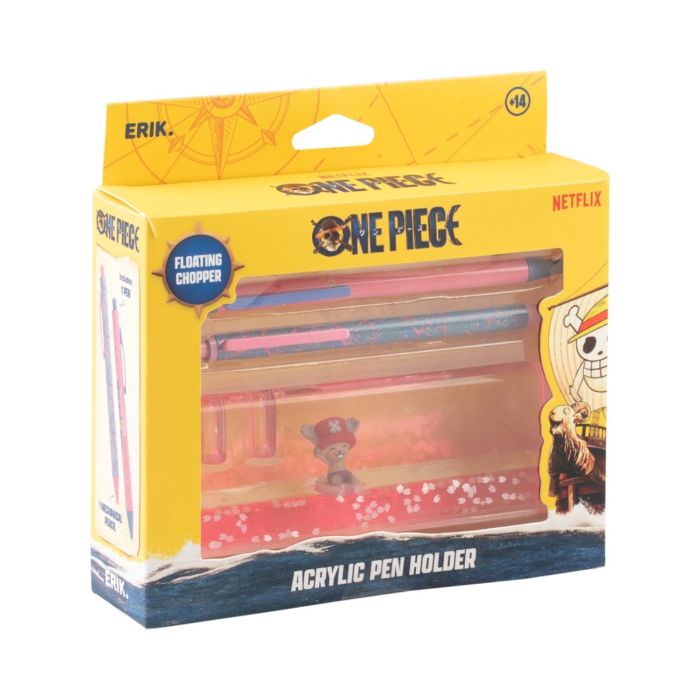 Portapenne Acrilico One Piece (Chopper) Gadget 3D - Porta Penne Da Scrivania Gruppo Erik Cancelleria - Immagine 2