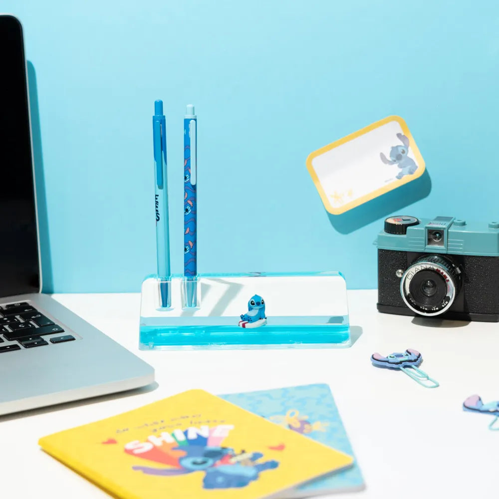 Portapenne Acrilico Disney Stitch Gadget 3D - Porta Penne Da Scrivania Gruppo Erik Cancelleria - Lilo e Stitch - Immagine 6