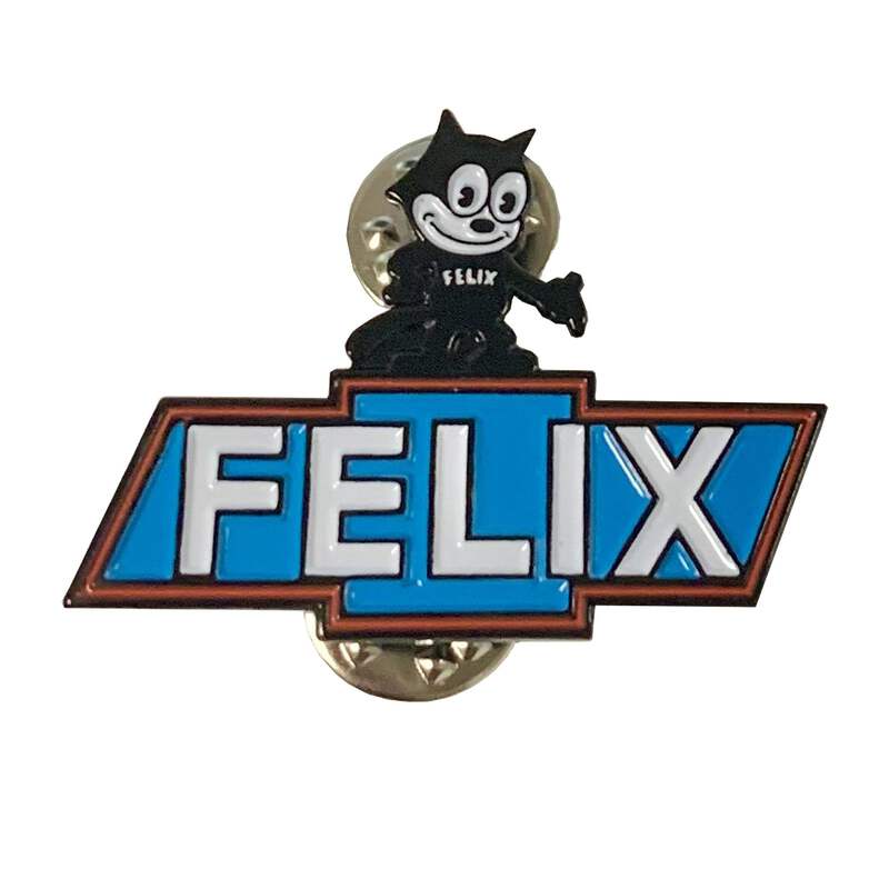 Felix Chevrolet Dealership Sign Pin Felix The Cat Ebay
