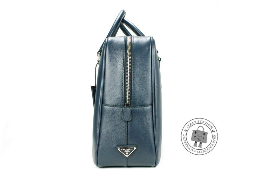 NEW Prada VS0088 9Z2 Saffiano Travel Borsa DA Viaggio Baltico 