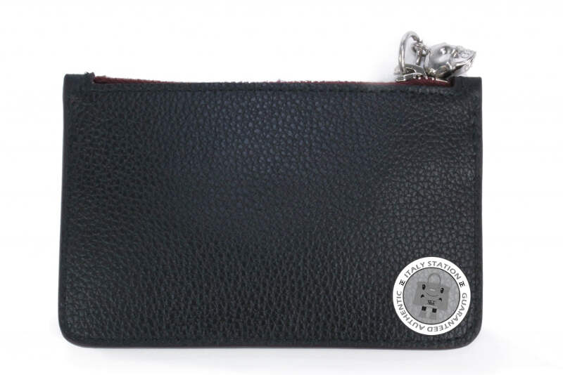 ★alexander mcqueen★  Coin Card Holder Dark Blue Ivory Alexander McQueen House Coin Card Holder Dark blue: Ivory | eBay
