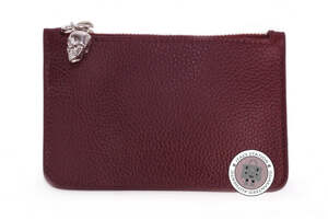 NEW Alexander Mcqueen 327889 Skull Card Holder / Coin Purse