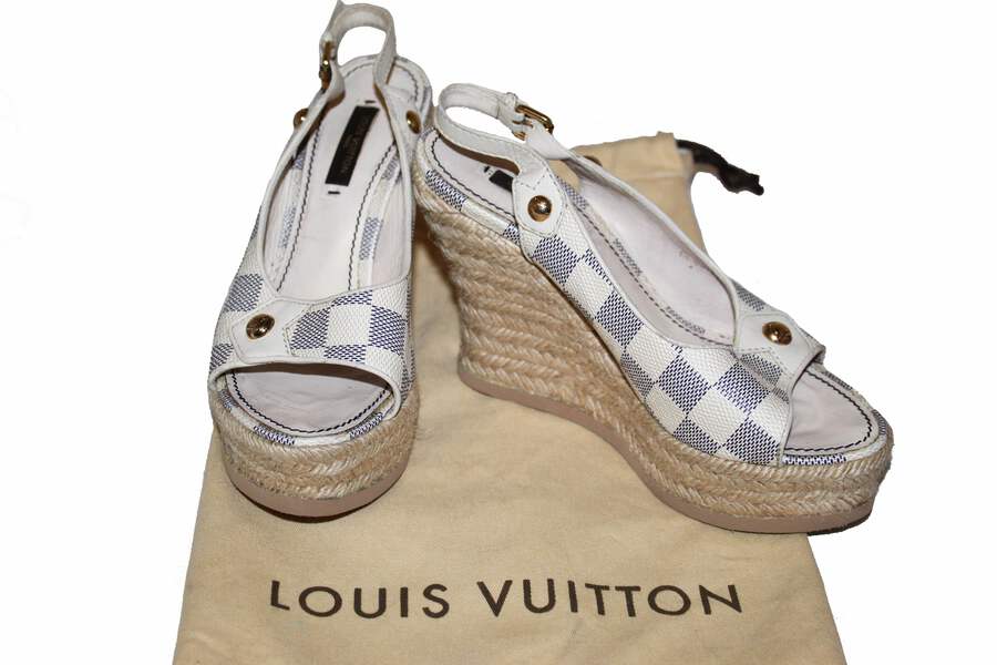 Louis Vuitton グレー スエード ハイヒール 36.5 Louis Vuitton Gray Heels for Women for sale | eBay