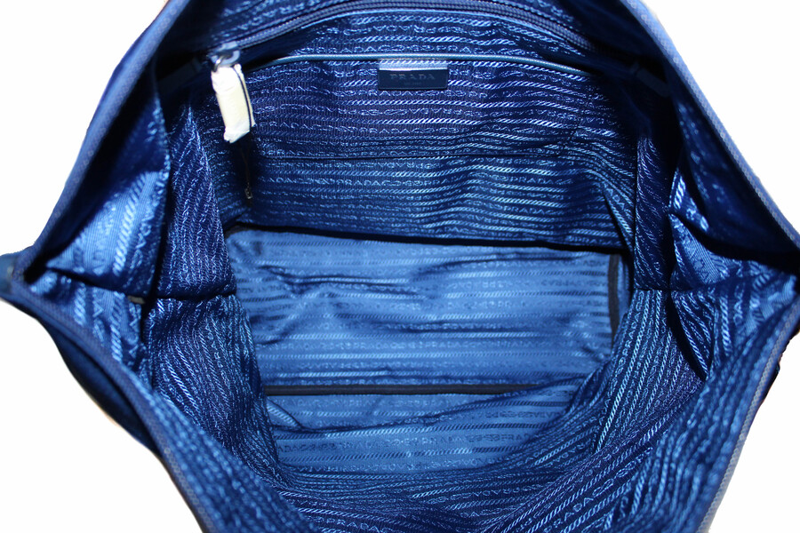 一点限り！EXPRESS便可◎ PRADA ナイロン トートバッグ 1BG189 Prada Tessuto Nylon Black Convertible Shopping Tote – Queen