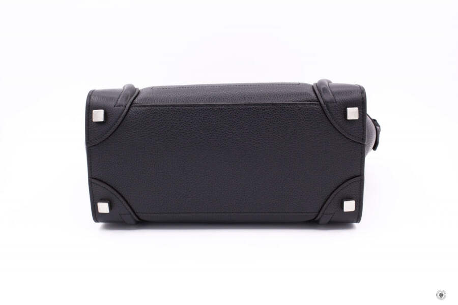 専用　CELINE NEW Celine 16779 3DRU Luggage Black / 0N38 Calfskin Micro