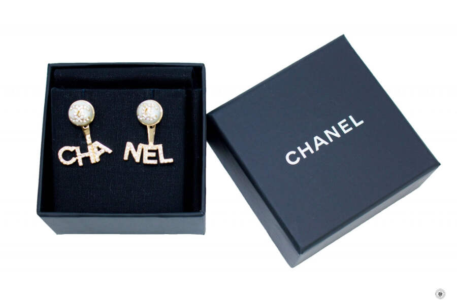 アクセサリー CHANEL NEW Chanel AB6484 B06148 Metal, Imitation Pearls & Diamond Gold