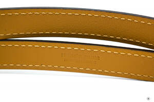 NEW Hermes H081087 Ceinture F Pop H 15 Veau Black / CC89