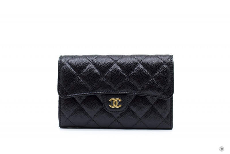 シャネル　AP0232 Y01864キャビアスキンウォレットC3906 楽天市場】CHANEL シャネル 二つ折り財布 AP0232 Y01864