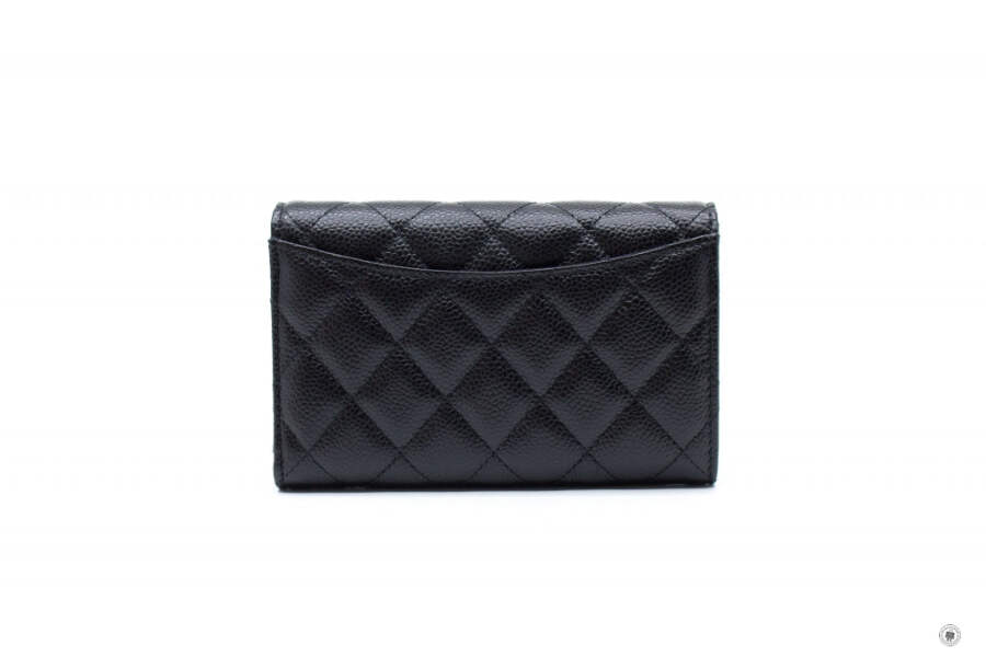 シャネル　AP0232 Y01864キャビアスキンウォレットC3906 楽天市場】CHANEL シャネル 二つ折り財布 AP0232 Y01864