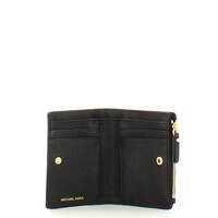 NEW Michael Kors - Jet Set Medium Black Wallet - 34F9GJ6F2L