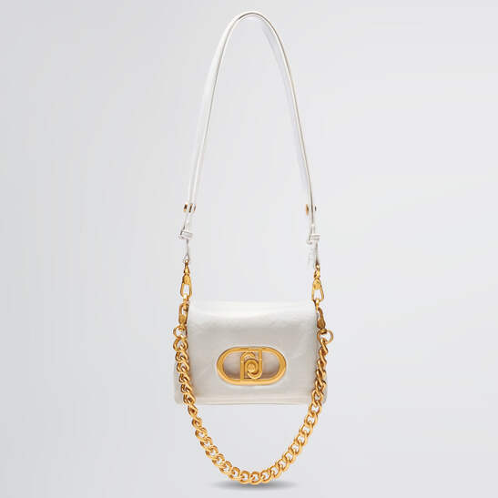 ショルダーバッグ・ポシェット LIU JO LAPUFFY LARGE SHOULDER BAG NEW Liu Jo - LaPuffy Off White Shoulder Bag - AA5269E0886