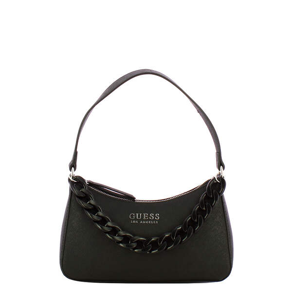 ★BLACKUP★ PuffUp Big Bag BlackFuchsia MW1BG04BKFU NEW Guess - Mini Bag Junie Black - HFSF9774690 - BLACK