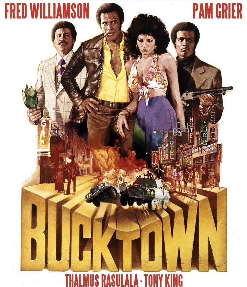 BUCKTOWN BLU-RAY NEW Scorpion Releasing Fred Williamson Pam