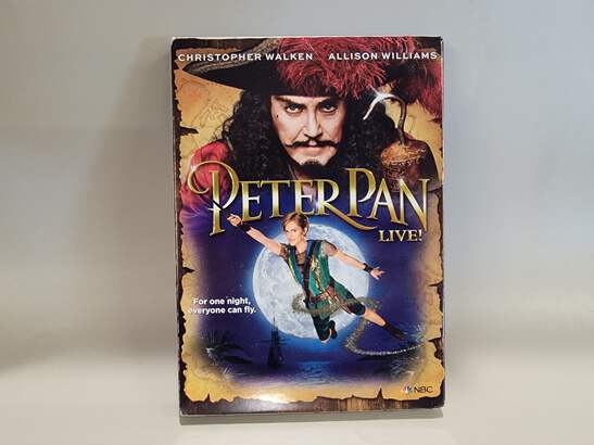PETER PAN LIVE! DVD [USED] 25192263712 | eBay