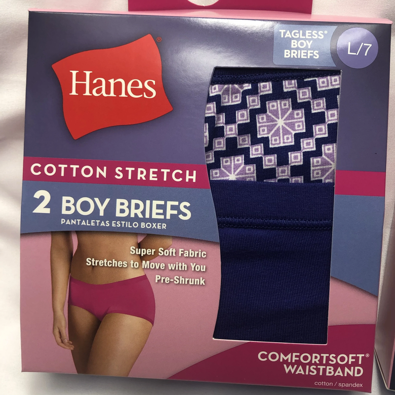 3 Pack Women's Boy Shorts Underwear Cotton Panties Boxer Briefs Tagless  Panty