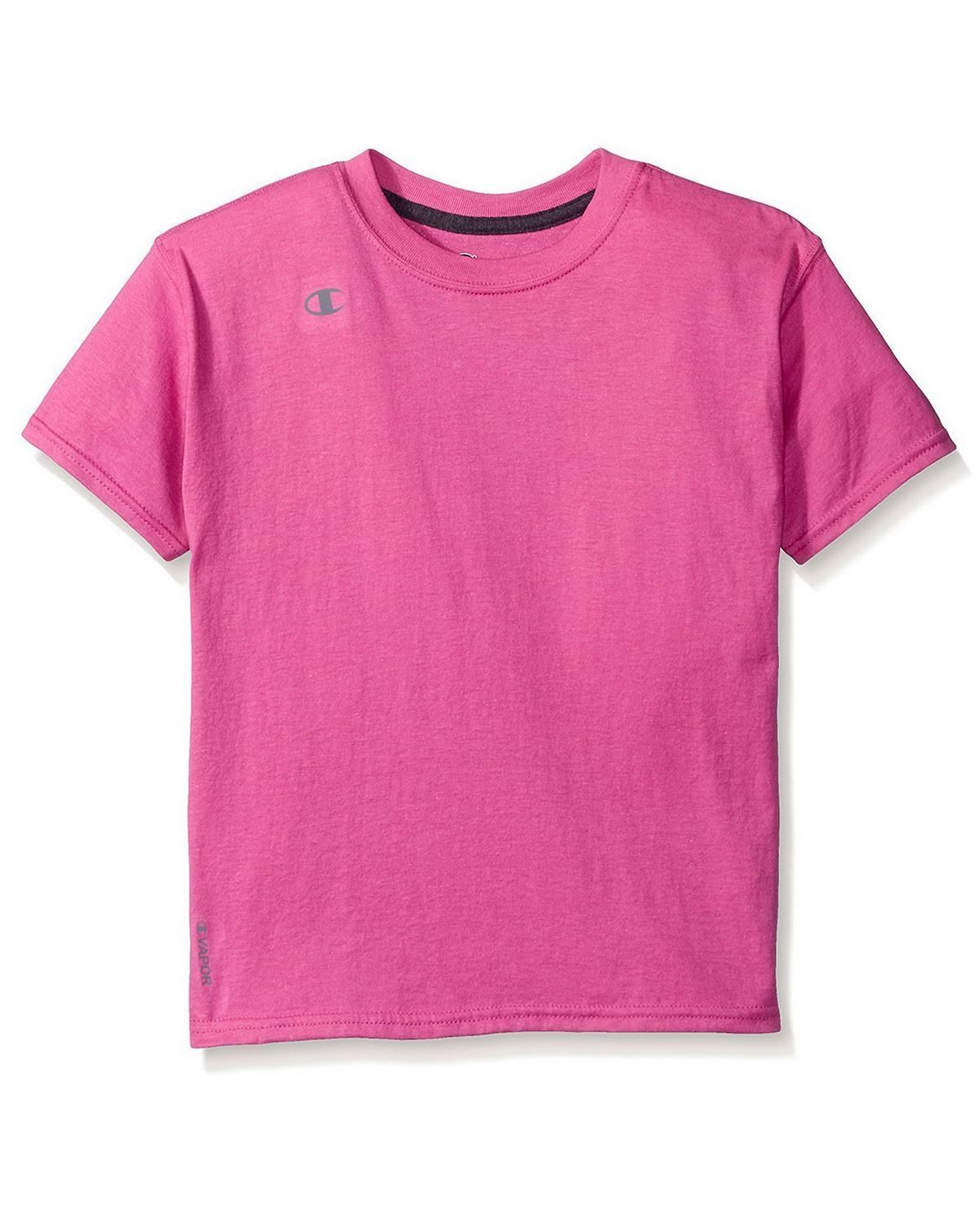 Champion T385 Big Boys' Double Dry Vapor Cotton Short Sleeve Athletic Tee - Imagen 12 de 21