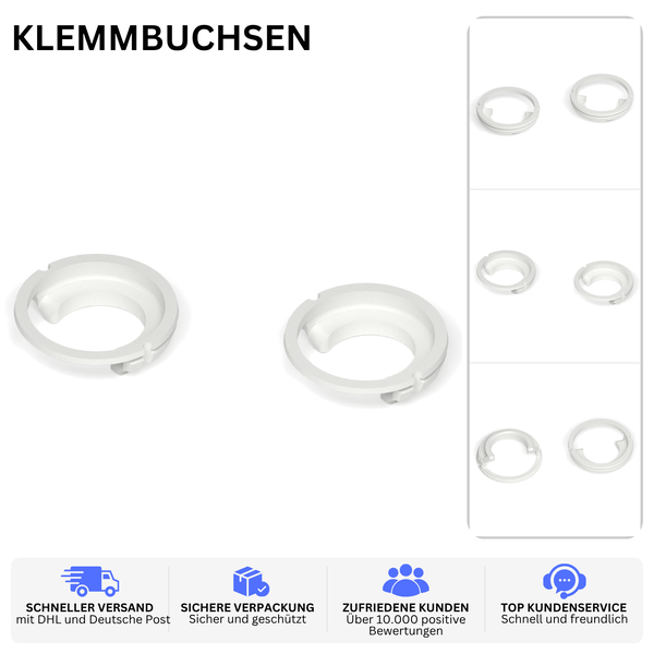 Produktbild von Printbtw Klemmbuchse Heizkörper Verkleidung Passend Für Kermi Henrad