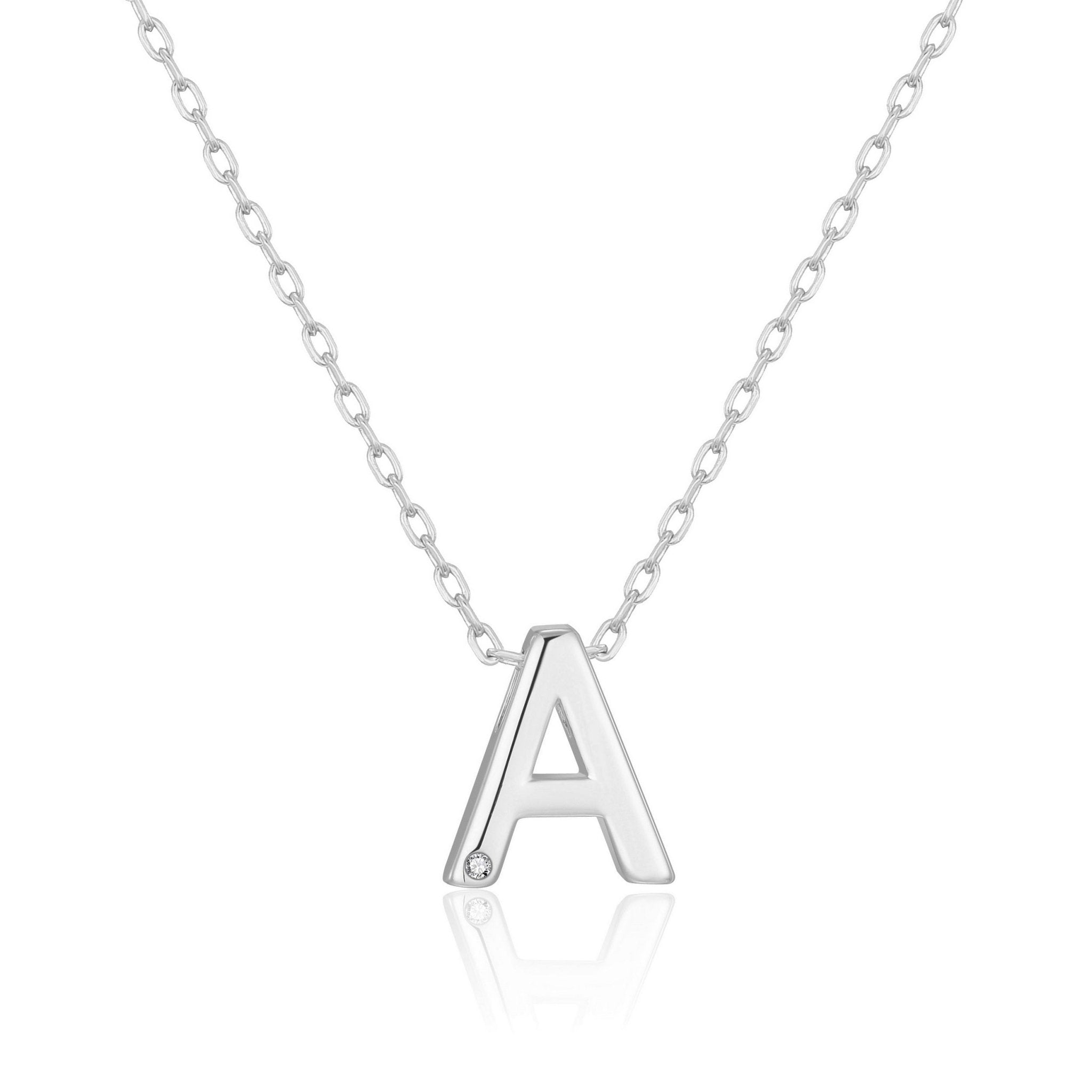 Swarovski Initial Necklace Deals, 55 