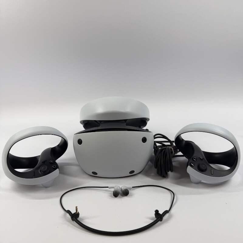 Sony PlayStation VR Virtual Reality VR2 Headset White CFI-ZVR1 | eBay