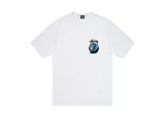 Stussy x Born X Raised 8 Ball Tee White | eBay