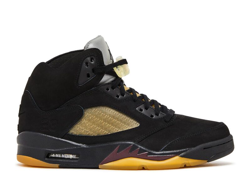 Nike Air Jordan 5 A ma maniere アママニエール A Ma Maniere x Air Jordan 5 Retro Black | eBay