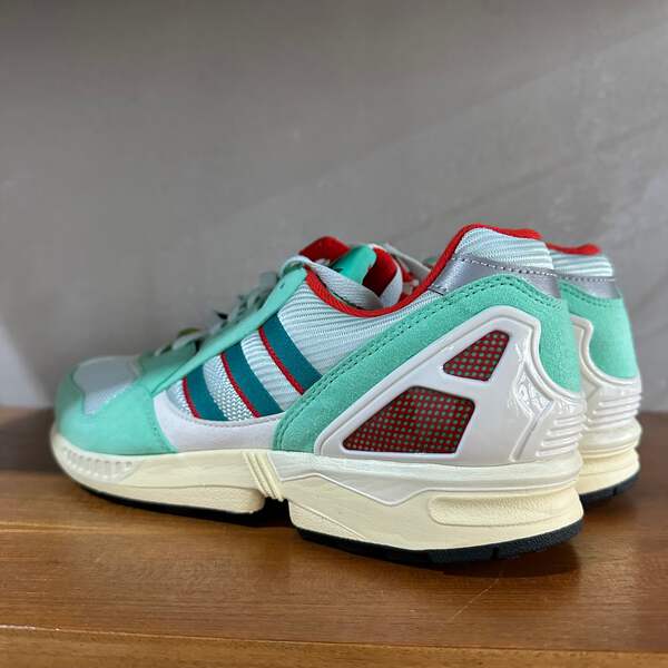 adidas ZX 9000 OG Trainers | Mint / Red / Green | 2019 | UK 9.5