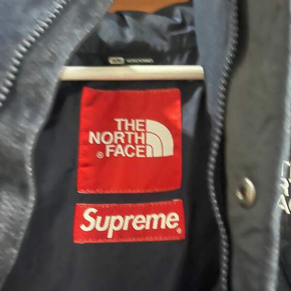 Supreme X The North Face Denim Dot Shot Jacket | SS15 | MEDIUM