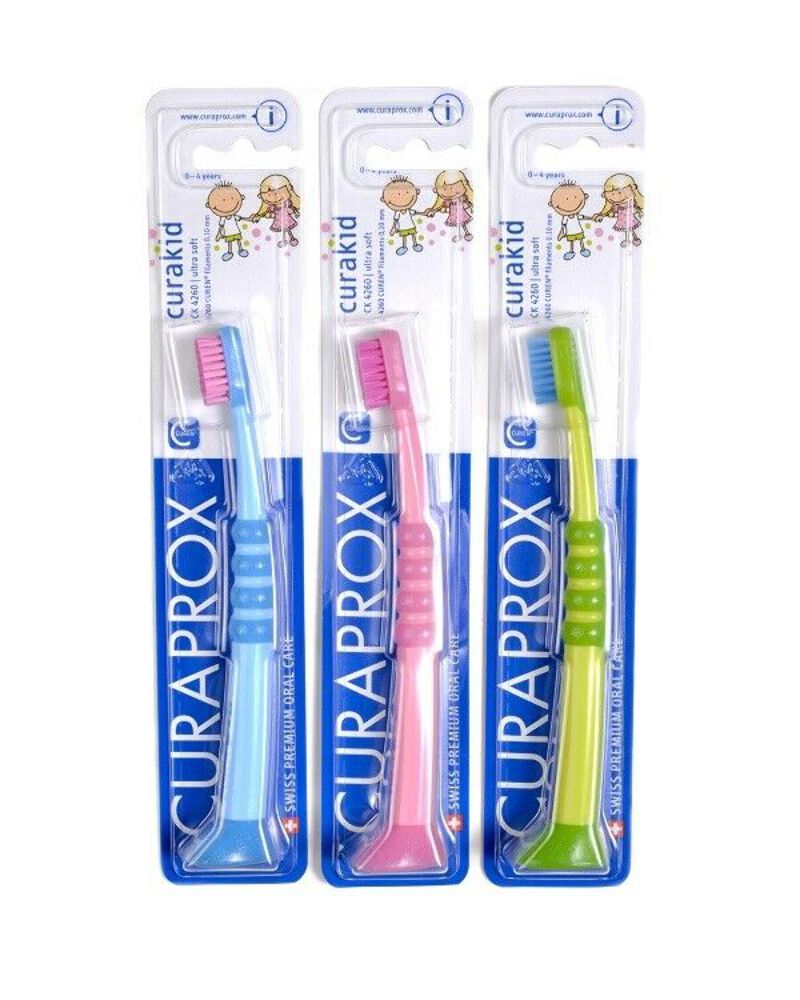 CURAPROX - CK 4260 CuraKid Children's Super Soft Toothbrush CHOOSE COLOUR Kids | eBay