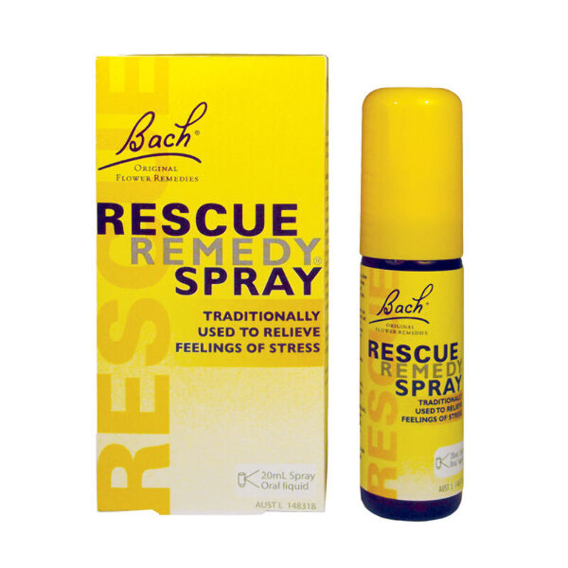 Rescue Remedy By Bach Rescue Remedy Spray From Stress 20ml Ebay