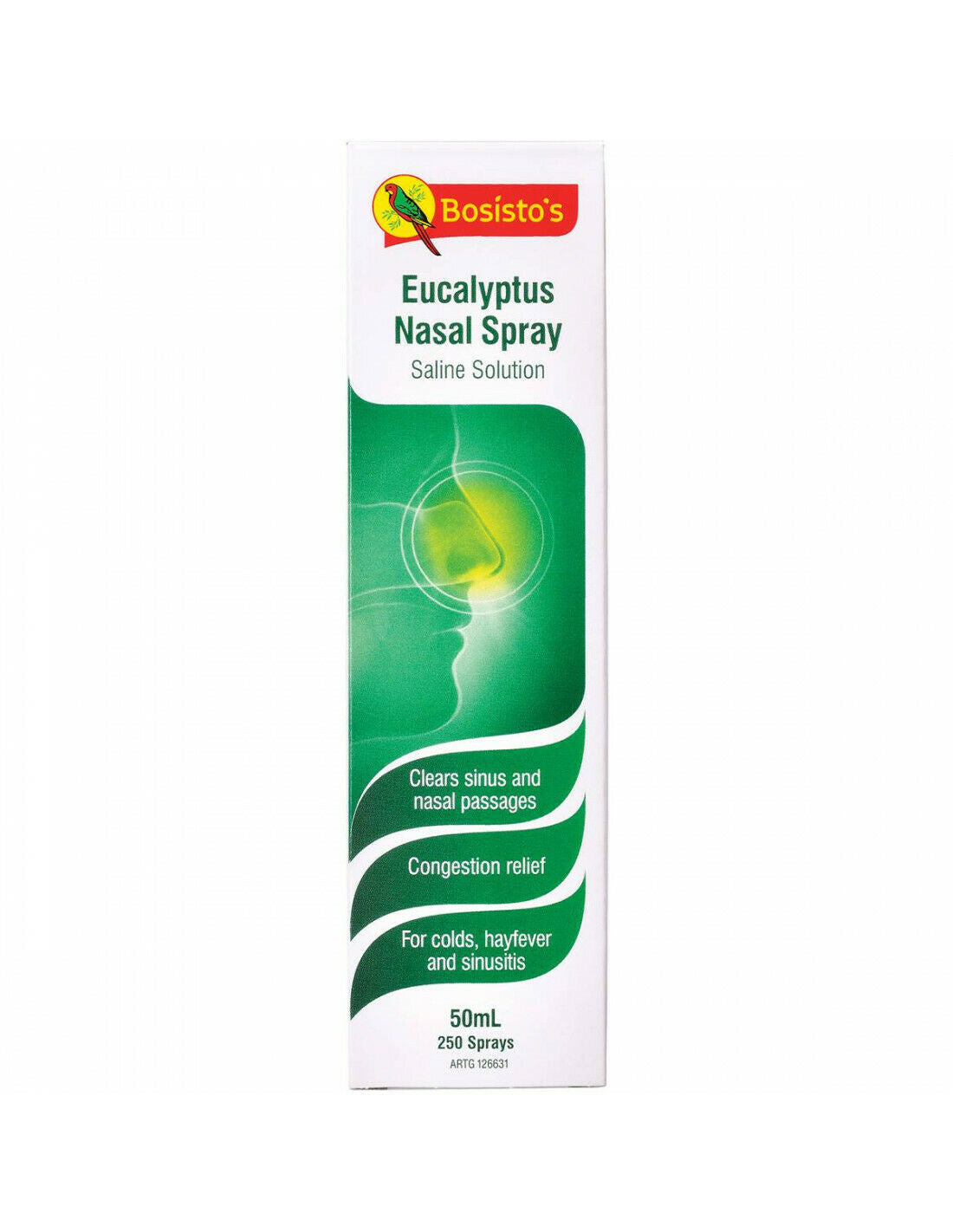 saline nasal spray for cold