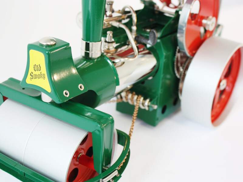 Wilesco D 365 Steam Roller - Green | eBay