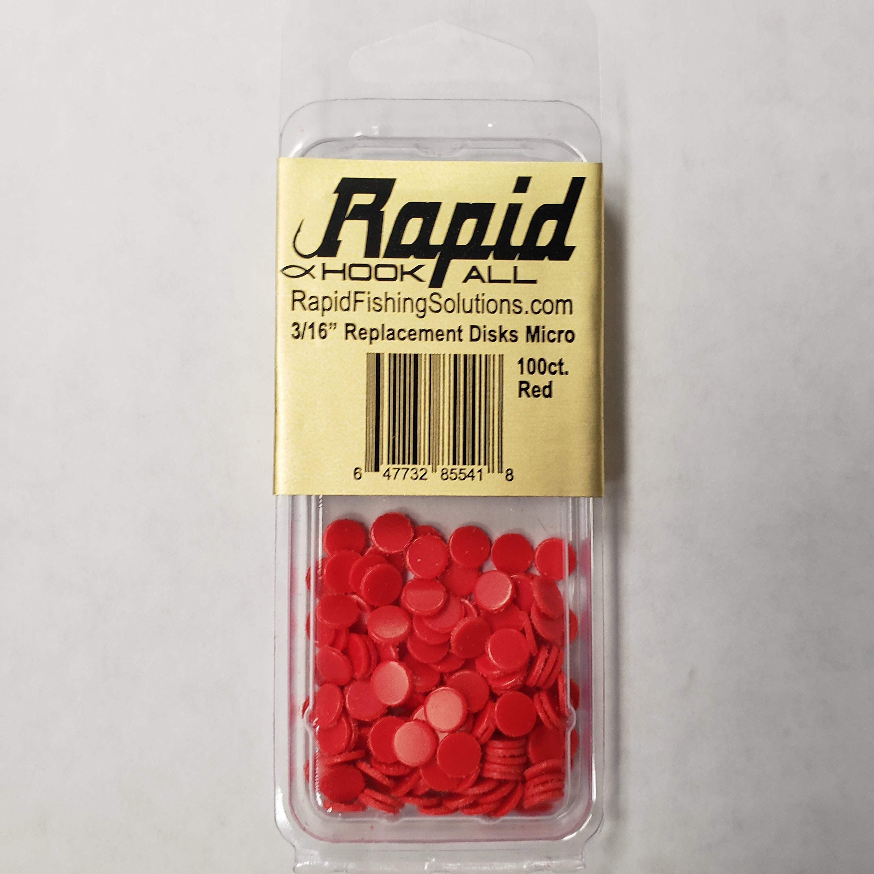 Rapid Hook-All MICRO Replacement Disks (100 pack) 3/16" - Picture 2 of 4