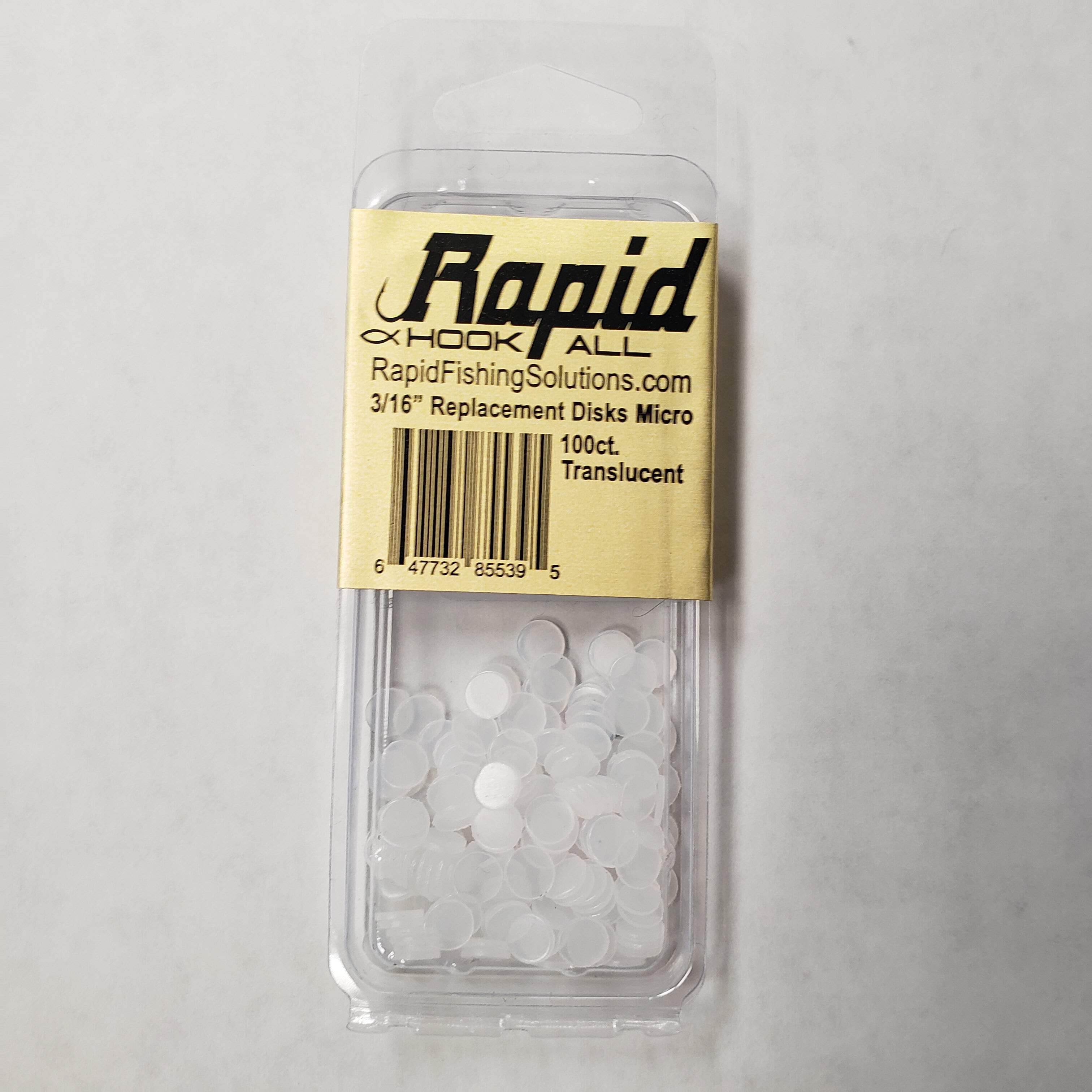 Rapid Hook-All MICRO Replacement Disks (100 pack) 3/16" - Picture 3 of 4