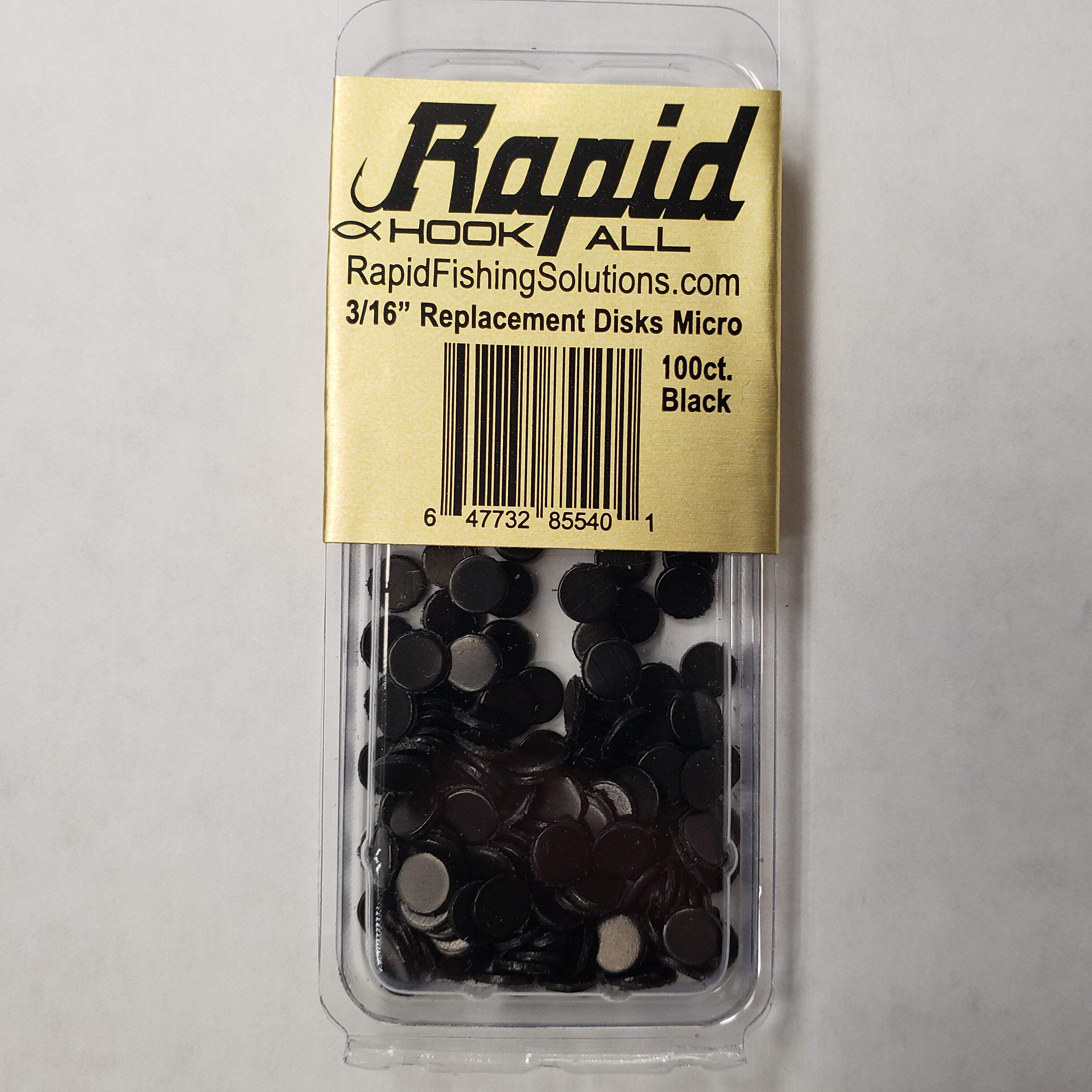 Rapid Hook-All MICRO Replacement Disks (100 pack) 3/16" - Picture 4 of 4